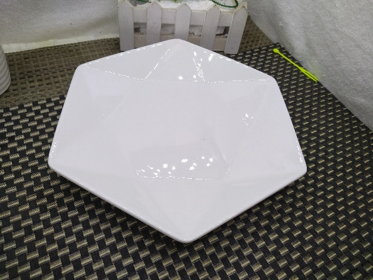 Irregular hotel tableware plate