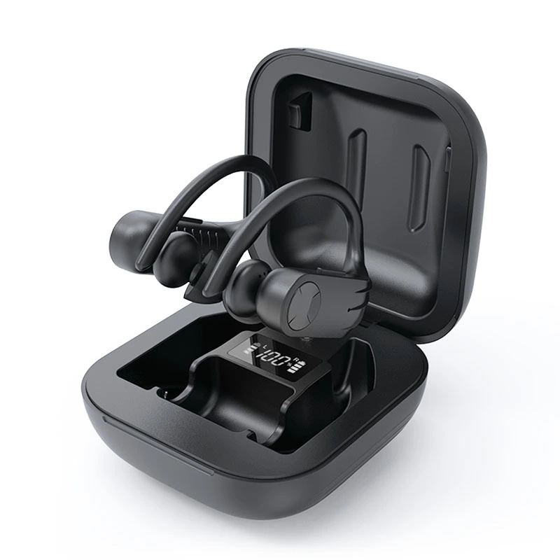 LED digital display wireless headset