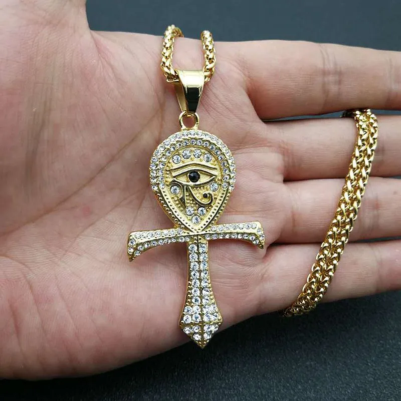 Eye of Horus Hip Hop Pendant