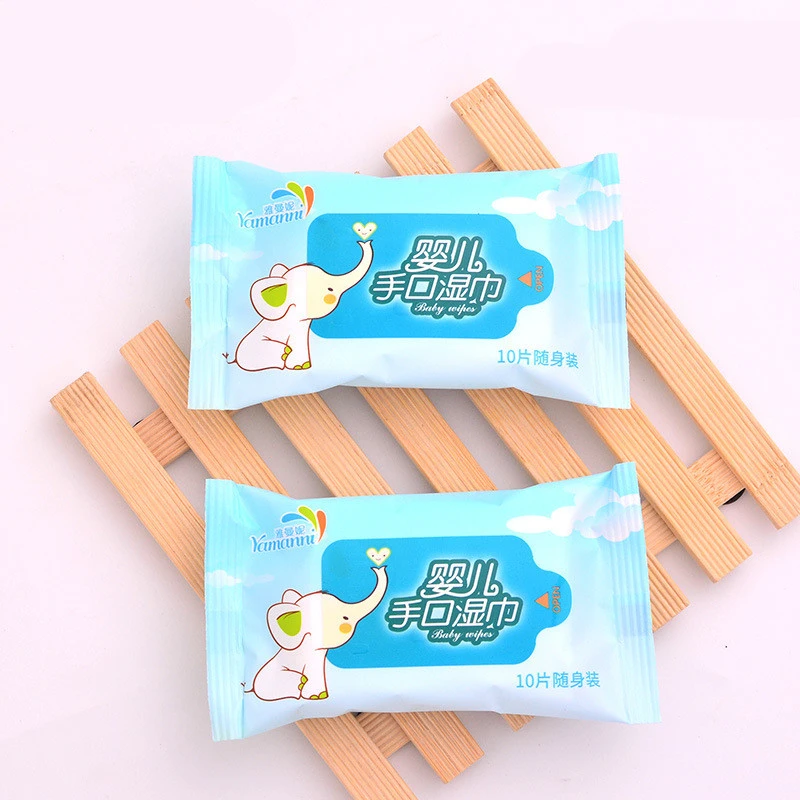 10-Pack Removable Wet Wipes