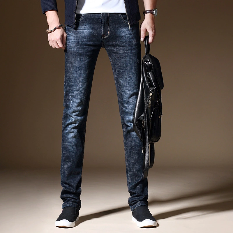 Spring and autumn new men's jeans