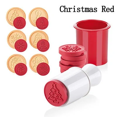 Cartoon Christmas Cookie Mould DIY Embossed Stamp Cutting Die