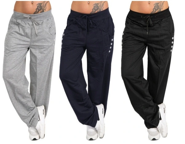 Casual Loose Straight Trousers
