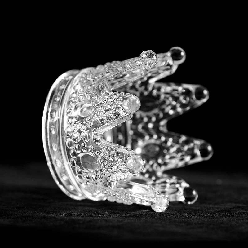 Independent Boxed Nail Glass Crystal Pen Holder