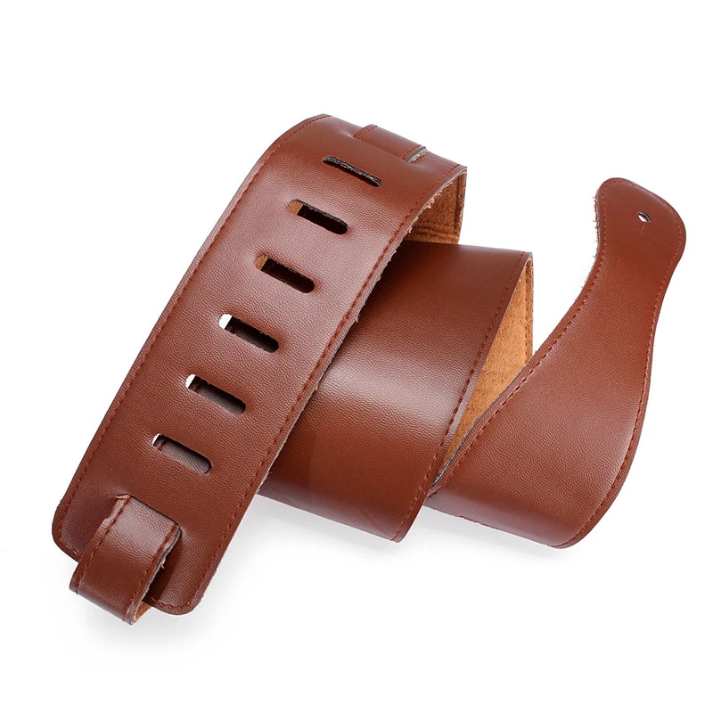 Leather guitar strap musical instrument accessories