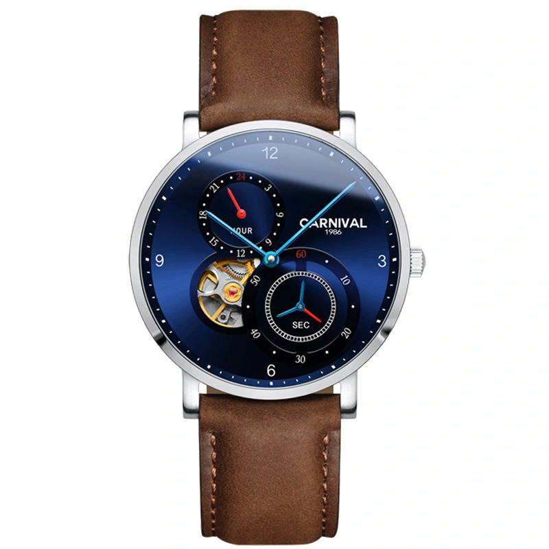 Automatic mechanical watch hollow men's watch