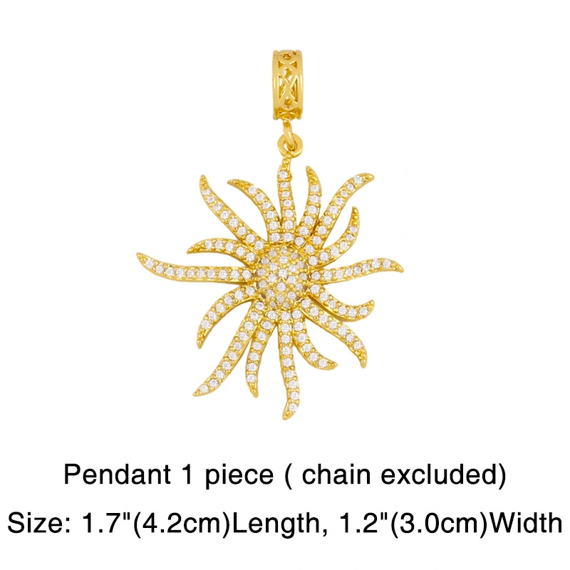 Colorful Zircon Hiphop Necklace