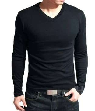 Long Sleeve V Neck