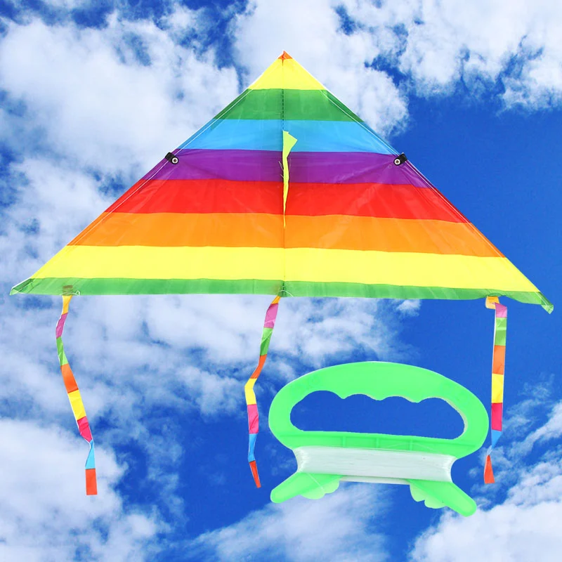 Colorful rainbow kite