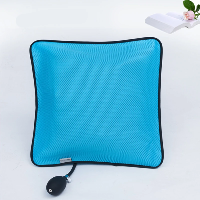 Inflatable waist cushion for car seat waist protection