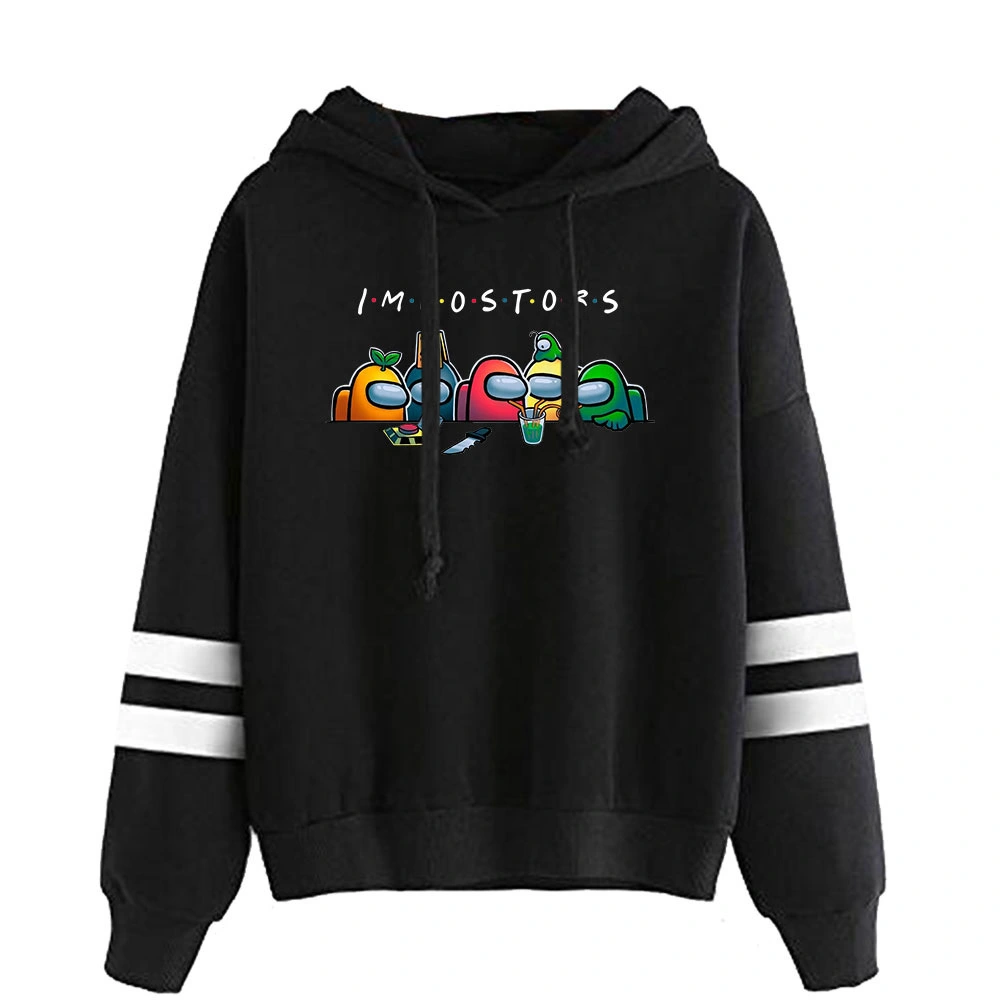 Qi Yi clothing parallel bars pocket-free hoodie