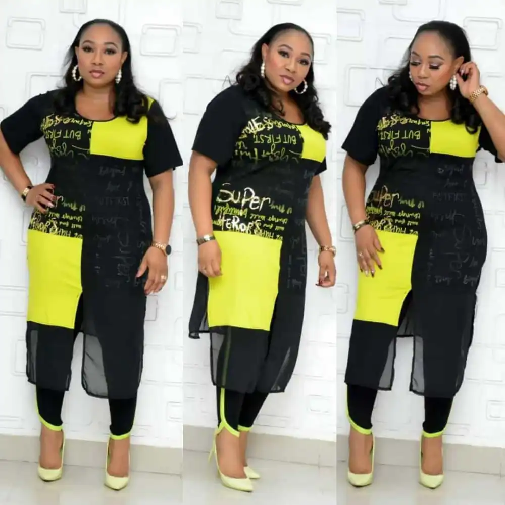 Plus size casual suit