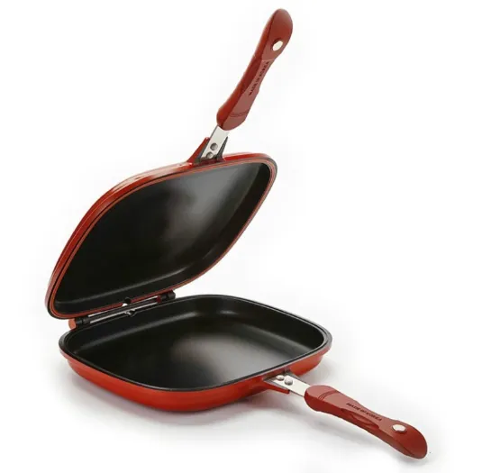 Double Side Frying Pan Non-stick Flip Frying Pan