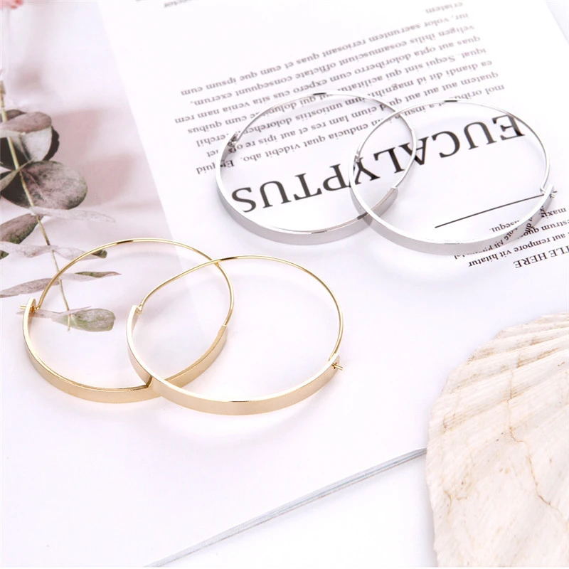 Chic style circle ring earrings large circle female trendy earrings earrings earrings