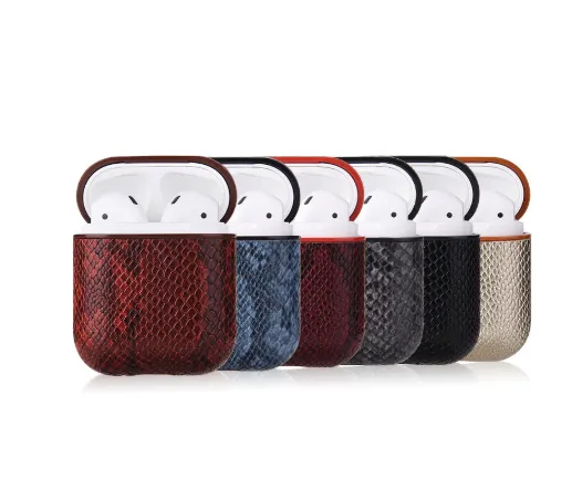 Snakeskin bag earphone protector