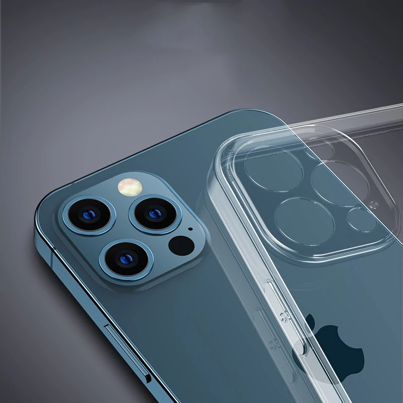 Transparent Mobile Phone Case With All-inclusive Lens