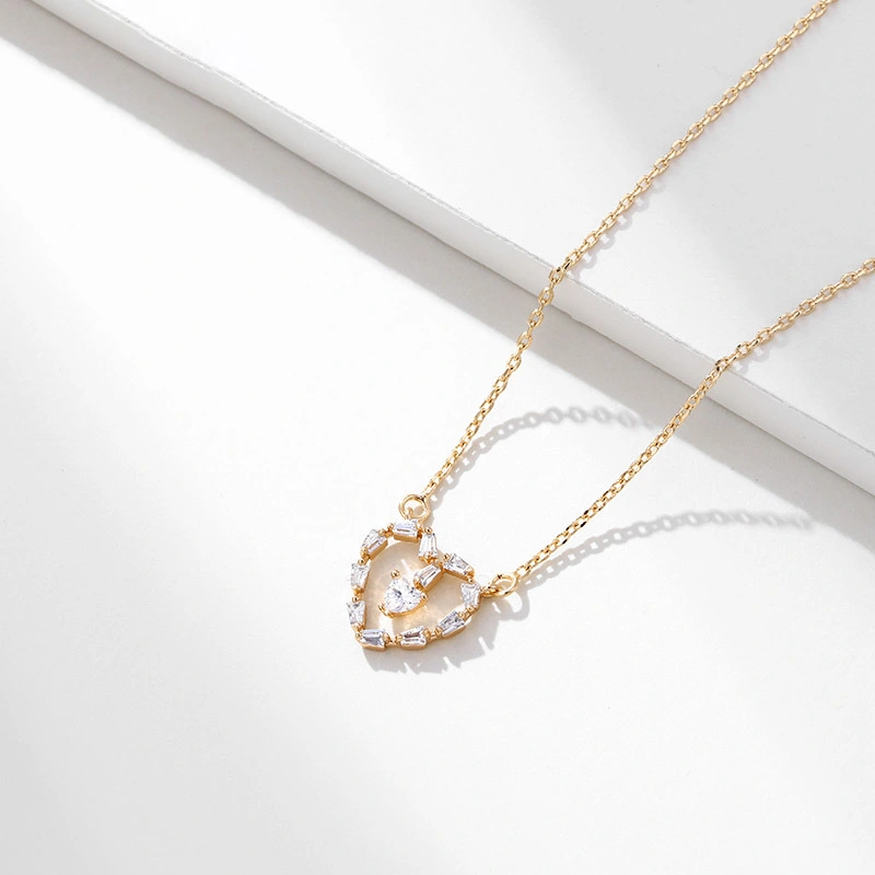 Love necklace plated 18K