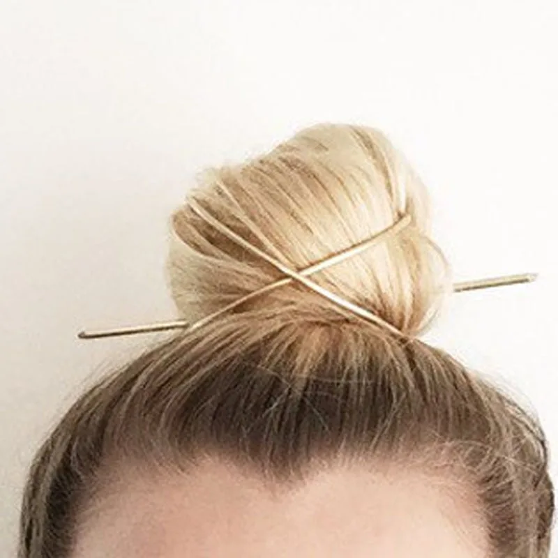 Wooden hairpin ball head fashion hairband