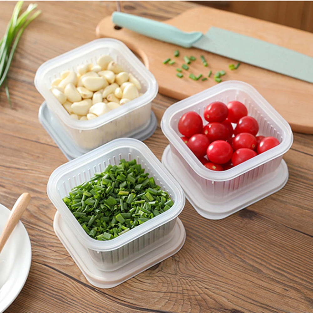 Plastic spring onion storage box