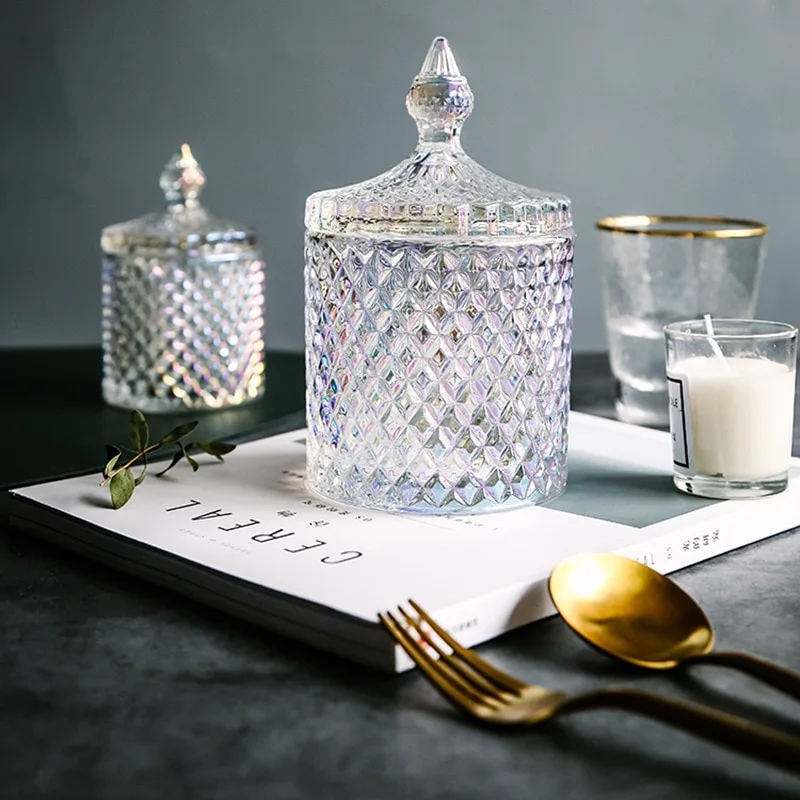 Nordic crystal glass storage tank