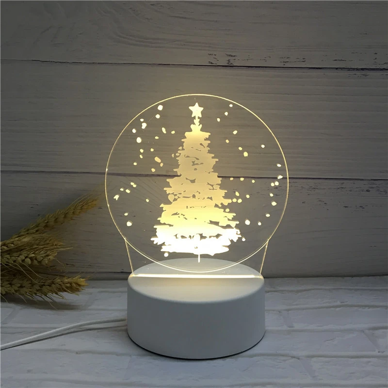 3D Led Lamp Creative Energy Saving Cartoon