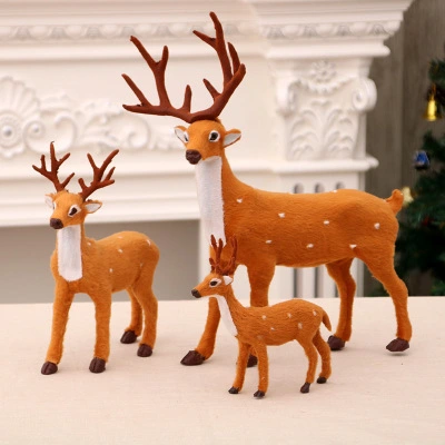 Christmas deer plush toy