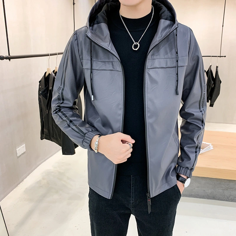 Men's leather jacket