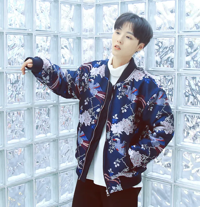 Embroidered jacket male spring and autumn models Korean trend students ins baseball uniforms tide brand lovers loaded country tide hip hop jacket