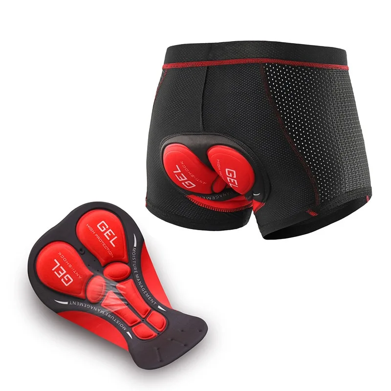 Cycling pants thickened silicone cushion