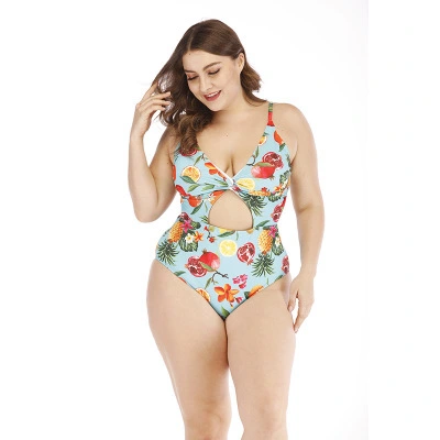 Adding fat plus Dalian body swimsuit