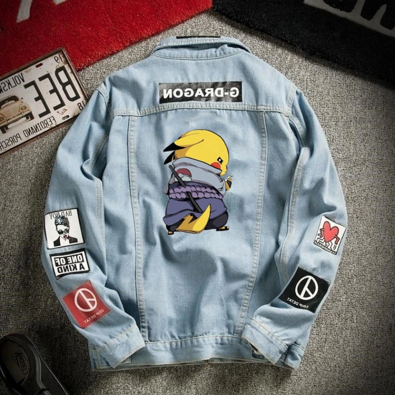 Loose denim jacket
