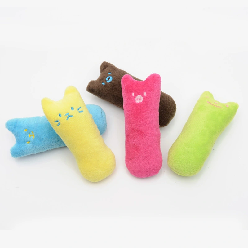 Popular High Quanlity Cute Interactive Fancy Pets Teeth Grinding Catnip Toys Claws Thumb Bite Cat mint