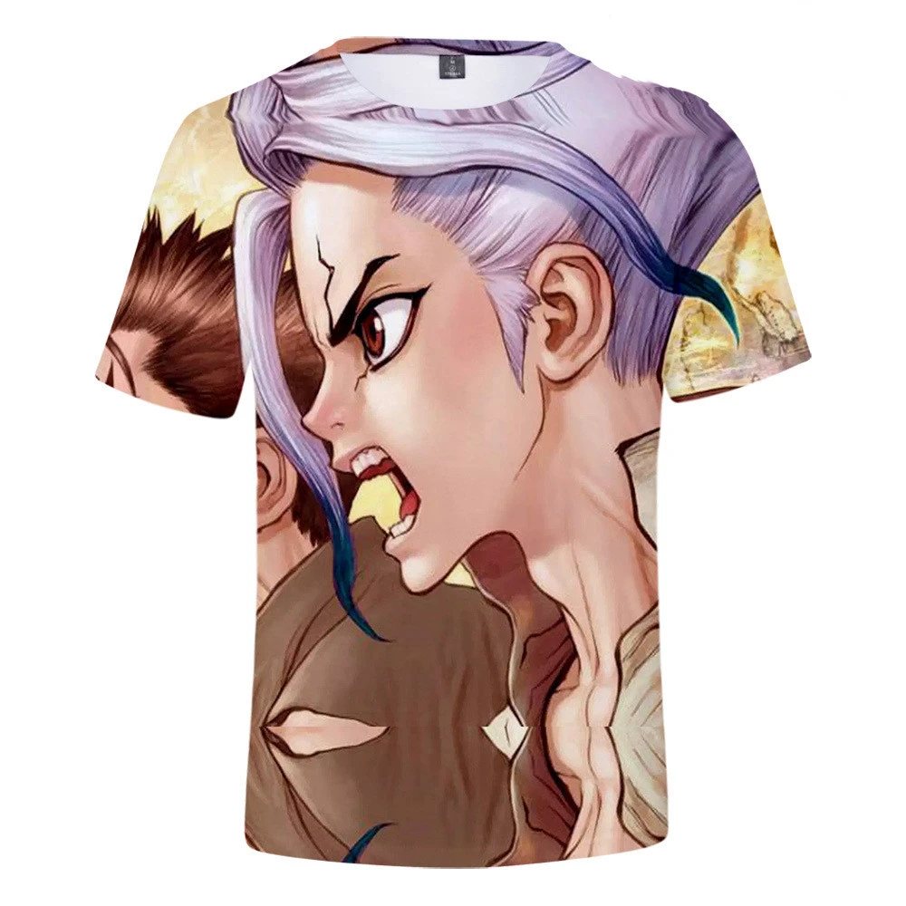 Men And Women 3D Digital Trend Short Sleeved T Shirt
