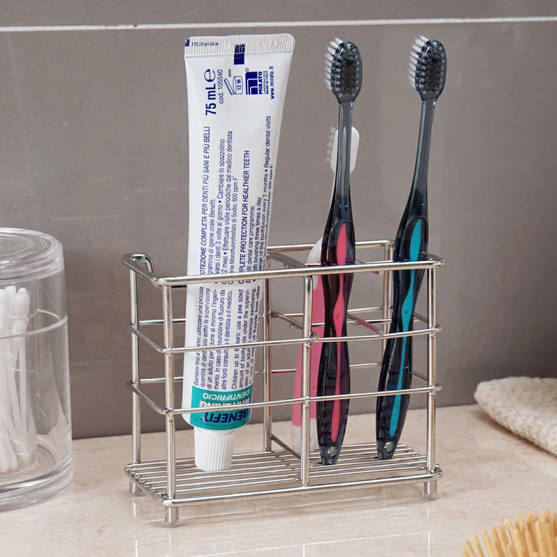 Stainless steel toothpaste toothbrush rack for foreign trade toothbrush holder