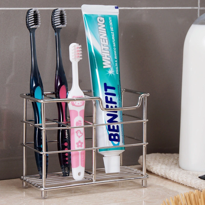 Stainless steel toothpaste toothbrush rack for foreign trade toothbrush holder