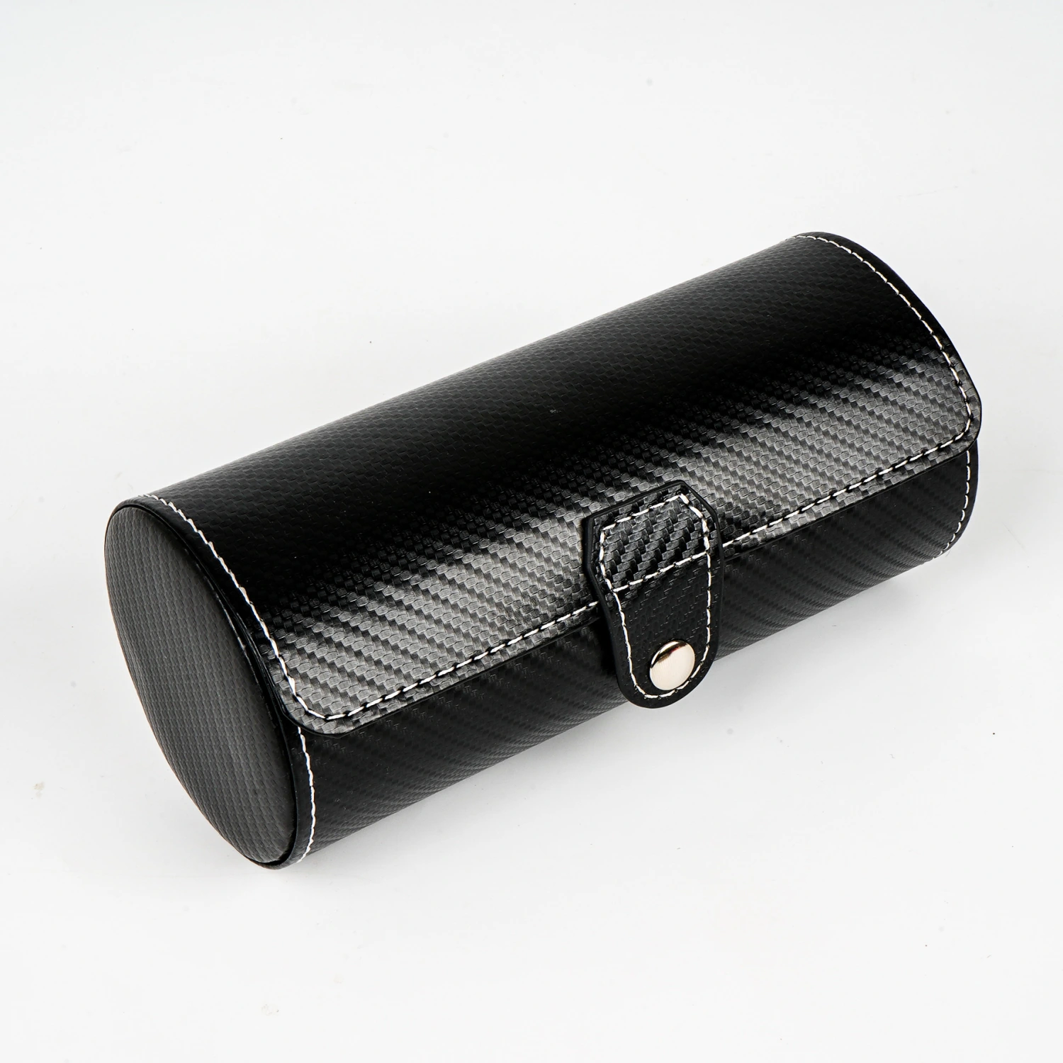 Cylinder 3-digit watch box