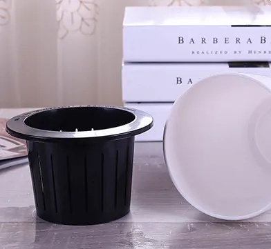 Lazy flower pot wholesale plastic automatic water-absorbing flower pot hydroponic meat green plant pot combination lazy resin flower pot