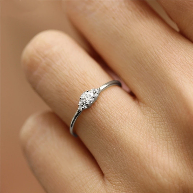 Women's Japanese Rhinestone Ring