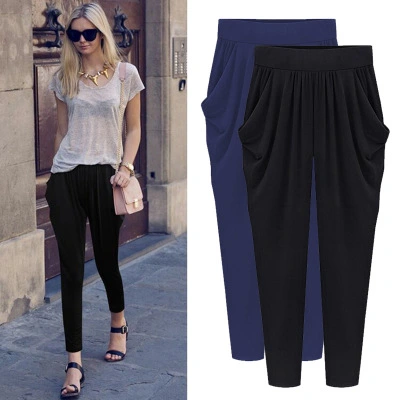 Harlan pants female summer loose casual pants