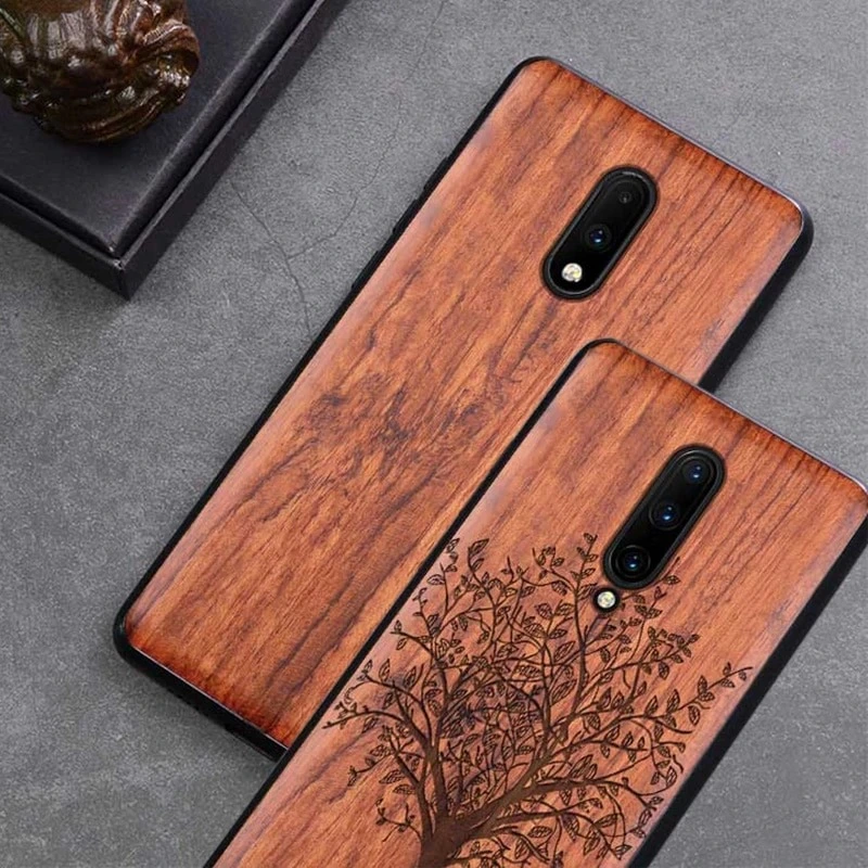 Oneplus 7, 7 pro Rosewood TPU Shockproof Back Cover