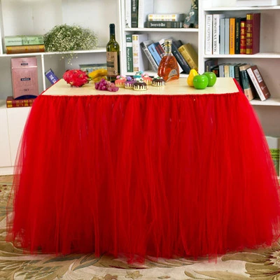 Party tulle tablecloth