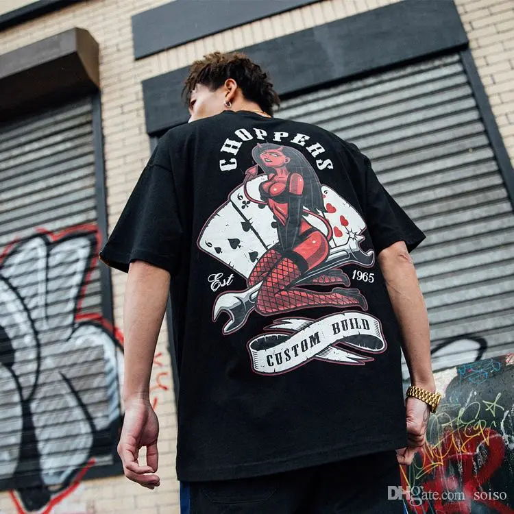 American skull T-shirt