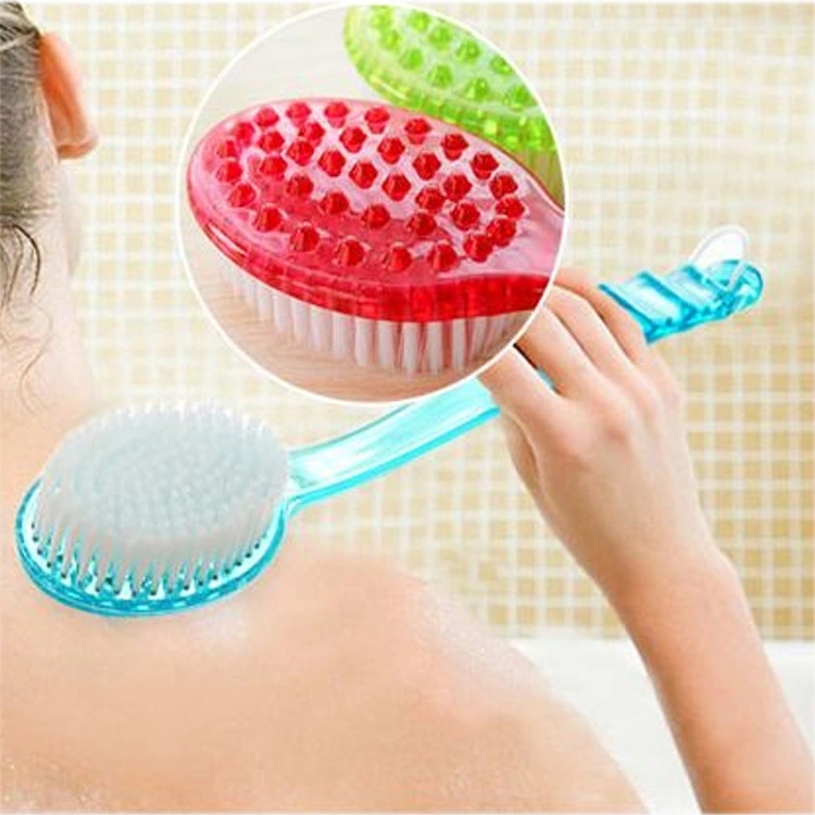 Long Handle Back Brush Back Body Bath Shower Sponge Scrubber Bath Brushes Exfoliating Scrub Skin Massage Exfoliation Bathroom