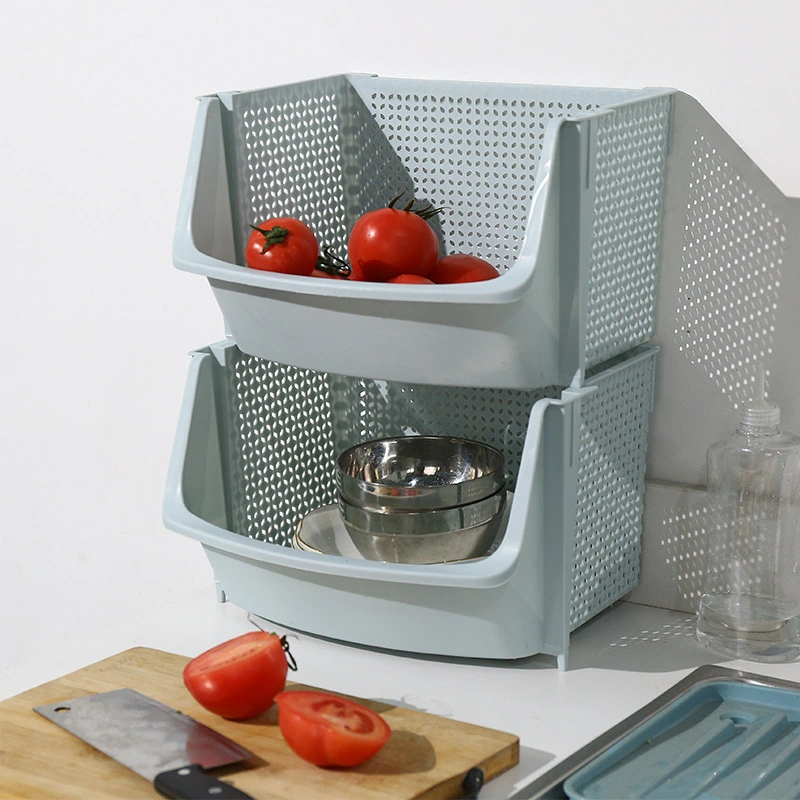 Vegetable Basket Rack with Multiple-layers