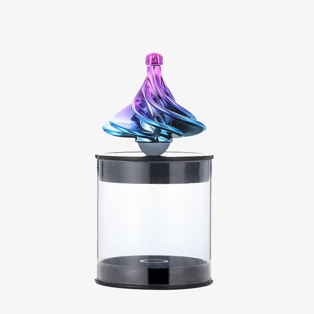Decompression Toy Top Colorful Wind Blowing Top