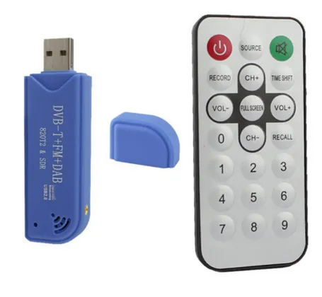 USB 2.0 Software Radio DVB-T RTL2832U R820T2 SDR Ads-b1090