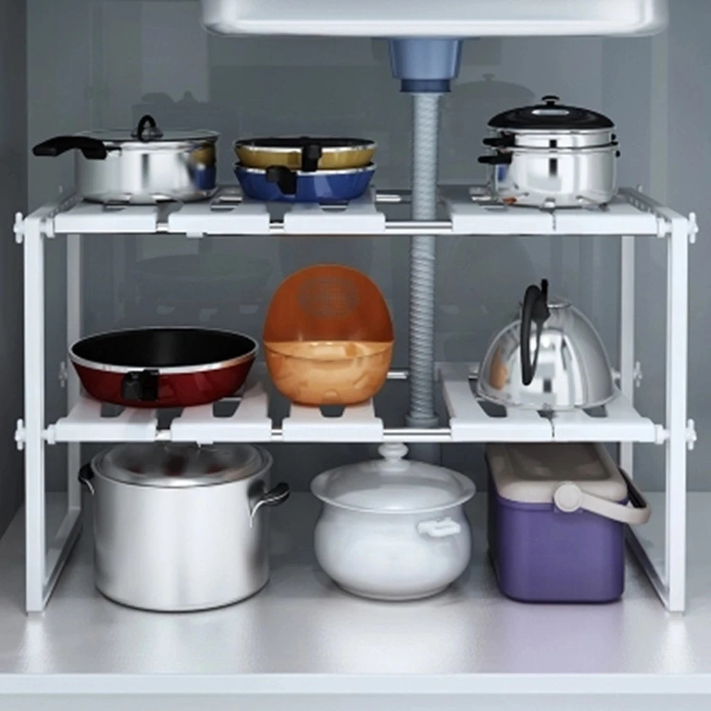 Kitchen Multi-layer Floor-to-floor Stainless Steel Plastic