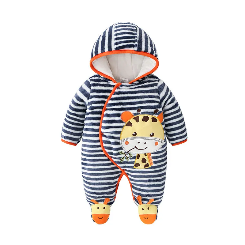 Warm padded cotton-padded suit