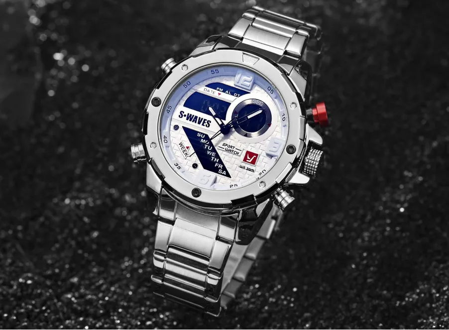 Movement electronic quartz watch