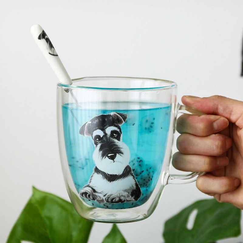 cute pet animal coffee cup